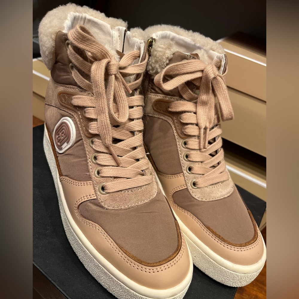 Coach high sneaker